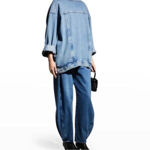 NWT Madeintomboy isabelle barrel jeans